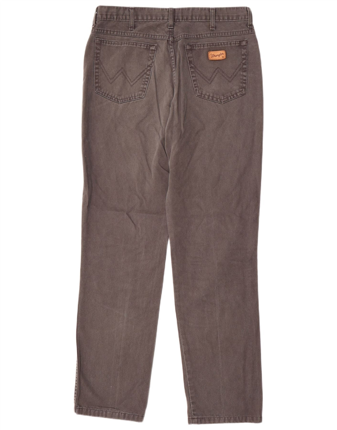 Jeans dritti da uomo Wrangler Ohio W34 L32 cotone grigio