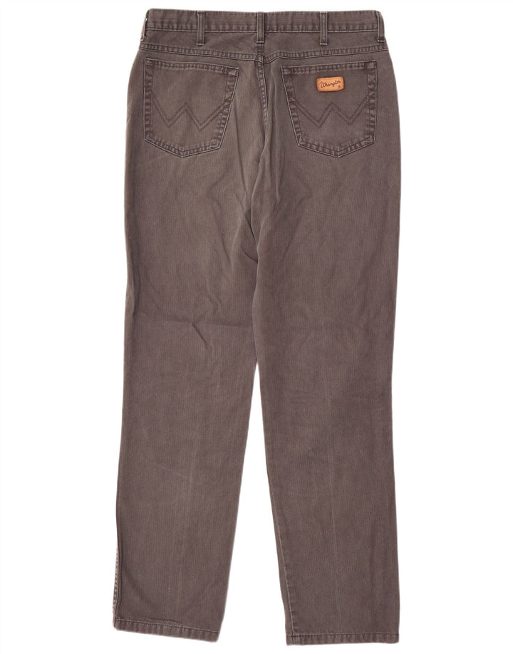 Jeans dritti da uomo Wrangler Ohio W34 L32 cotone grigio