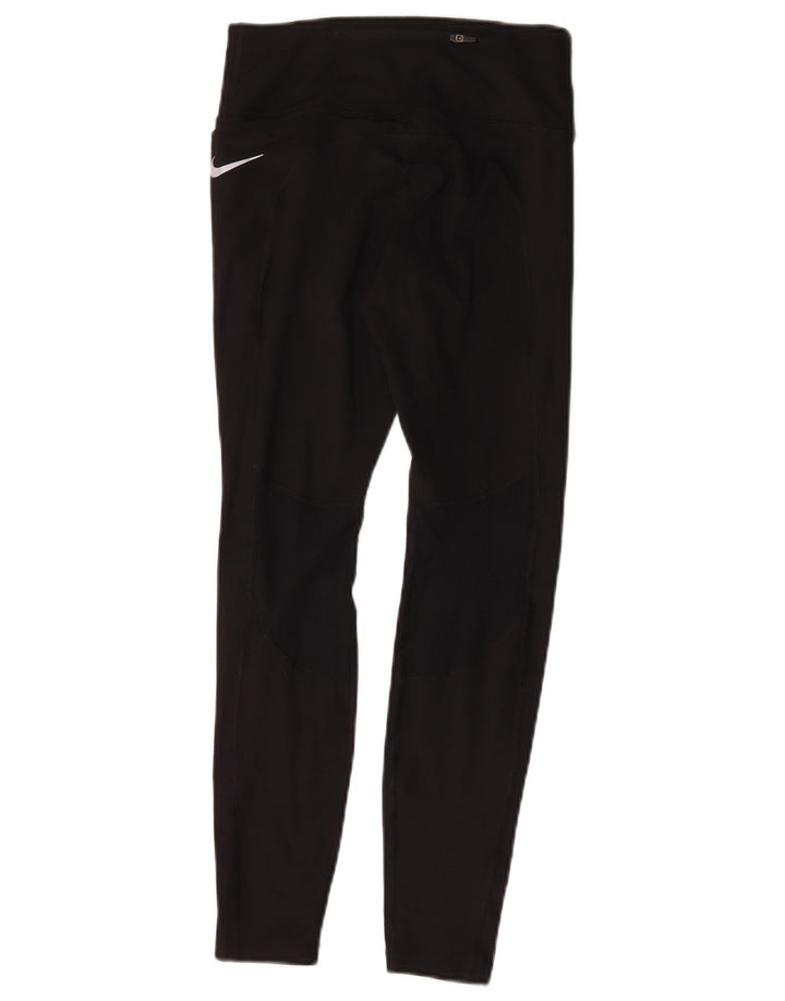 Leggings Nike Dri Fit da donna UK 8 Small Nero Poliestere
