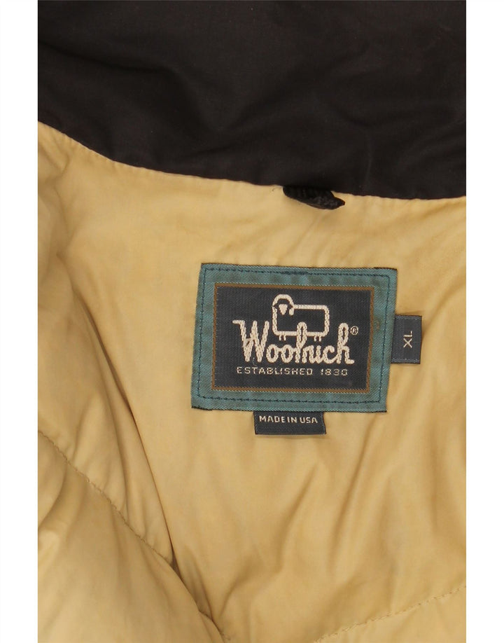 Cappotto imbottito con cappuccio da uomo Woolrich UK 42 XL Nero