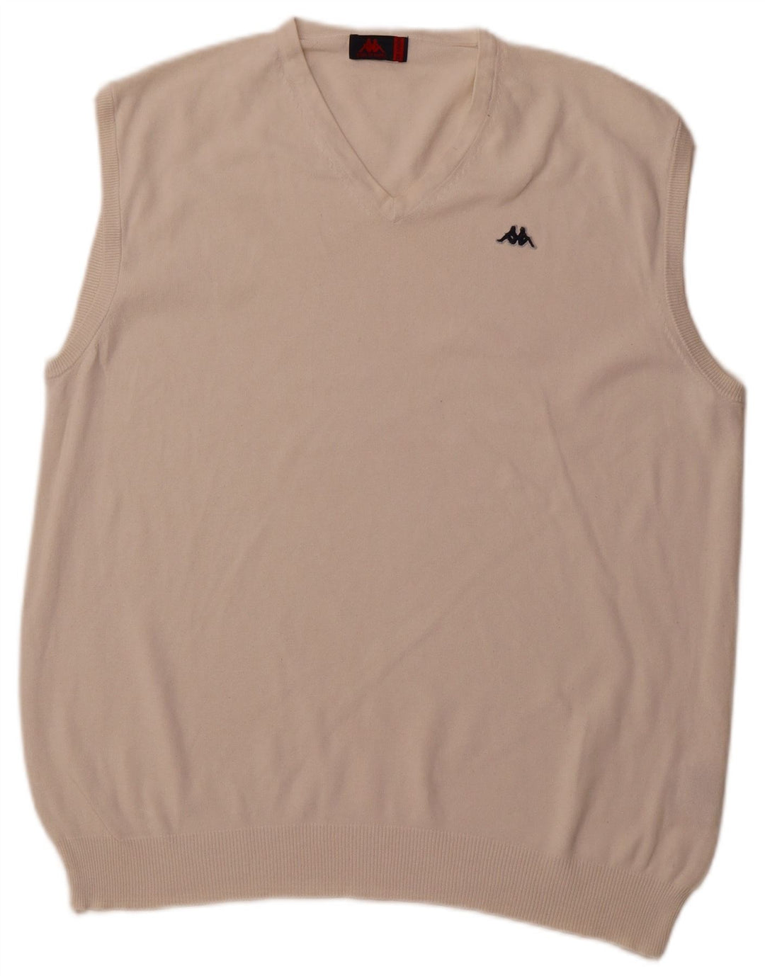 Canotta da uomo KAPPA 2XL in cotone bianco sporco