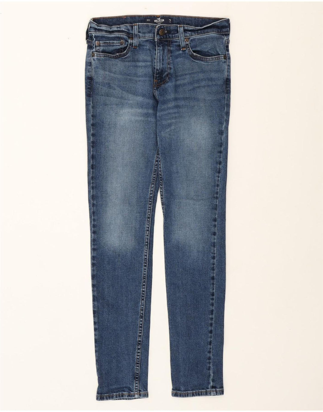 Jeans skinny da uomo HOLLISTER W29 L32 in cotone blu