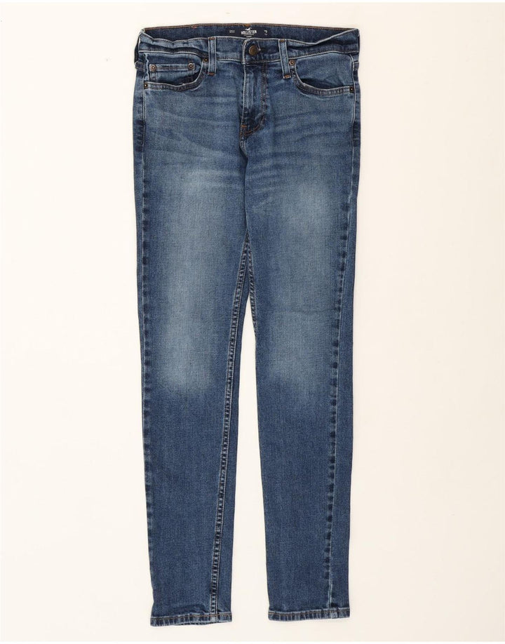 Jeans skinny da uomo HOLLISTER W29 L32 in cotone blu