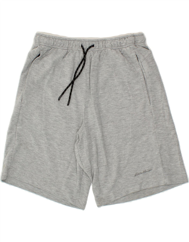 EDDIE BAUER Mens Sport Shorts Medium  Grey Rayon Vintage Eddie Bauer and Second-Hand Eddie Bauer from Messina Hembry 