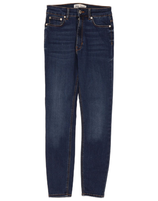 Jeans skinny da donna Zara EU 34 2XS W24 L26 Blu