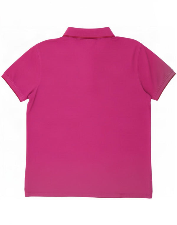 Hugo Boss Polo slim fit da uomo 2XL cotone viola
