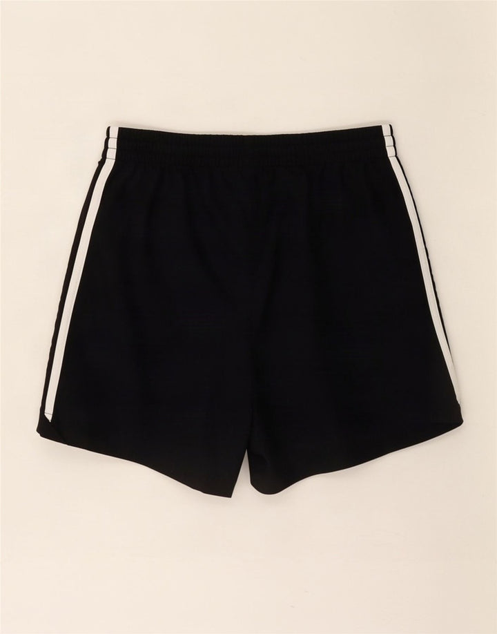 Pantaloncini sportivi Adidas da uomo piccoli in poliestere nero