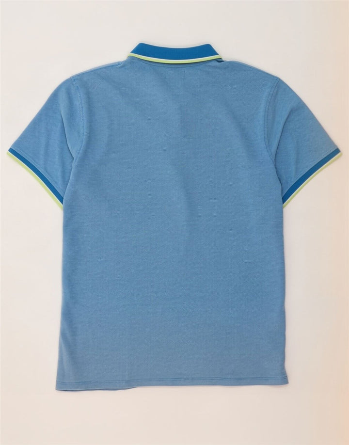 Polo da uomo Jack & Jones XL in cotone blu