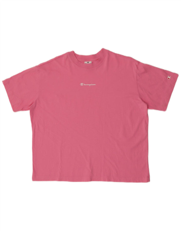 T-shirt grafica da uomo Champion Top piccola rosa