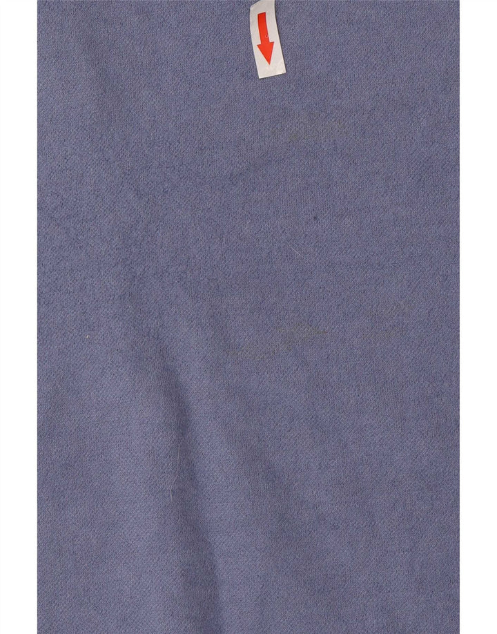 Maglione maglione oversize a collo alto da donna Cos UK 10 piccolo in lana blu