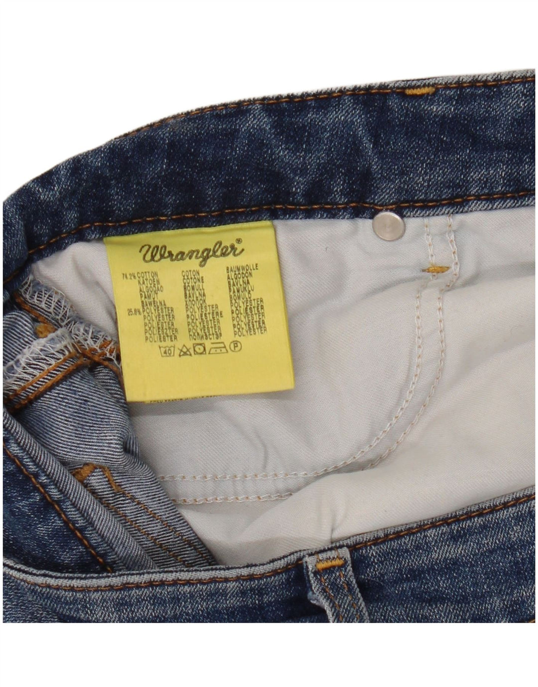 Jeans WRANGLER TIna Bootcut da donna W30 L30 cotone blu