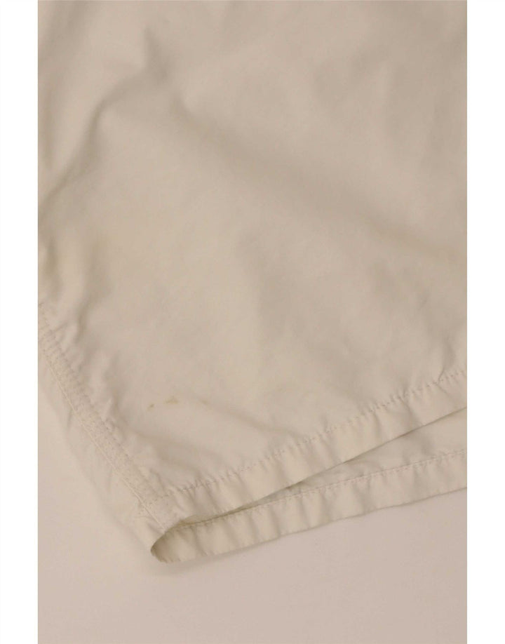 Pantaloncini da bagno da uomo Sundek grandi in nylon bianco