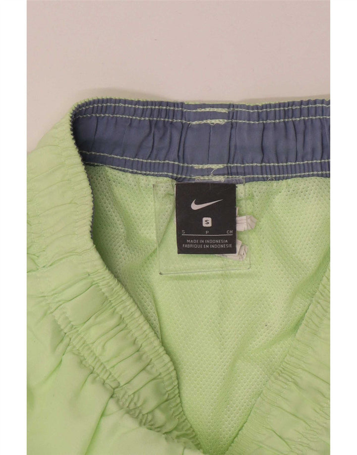 Pantaloncini sportivi Nike da uomo piccoli sportivi in poliestere verde