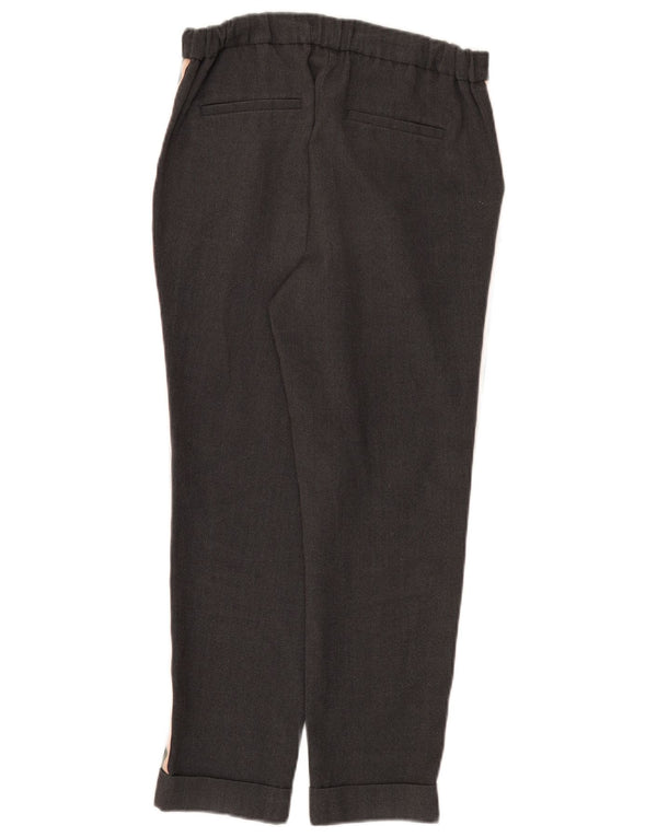 Pantaloni corti affusolati da donna Marks & Spencer UK 8 piccoli W28 L25 grigi