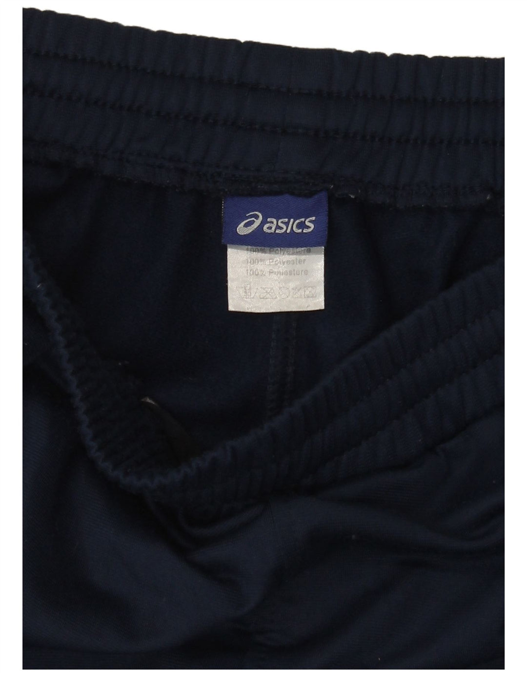 Pantaloni da tuta da uomo Asics XL in poliestere blu navy