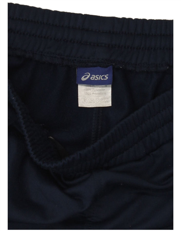 Pantaloni da tuta da uomo Asics XL in poliestere blu navy