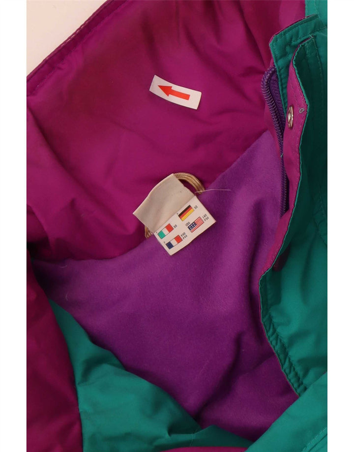 Giacca da sci da uomo con cappuccio grafico Ellesse IT 50 Large Green Colourblock