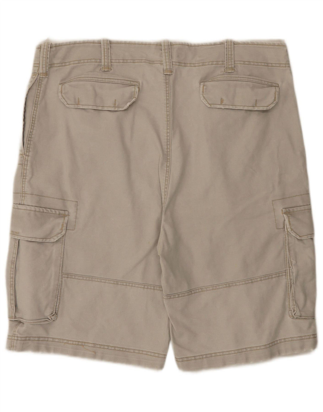 Pantaloncini cargo vintage da uomo 2XL W42 in cotone grigio