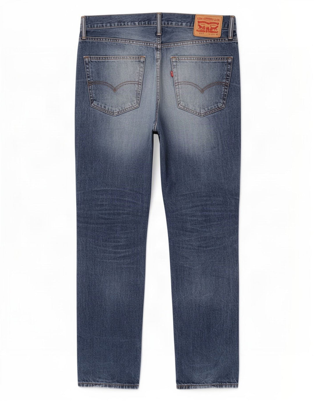 Levi's Uomo 511 Slim Jeans W36 L32 Cotone Blu