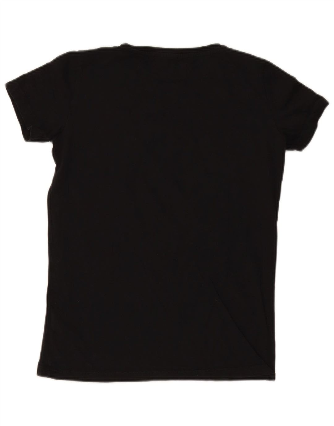 TRUSSARDI JEANS T-shirt grafica oversize da donna Top UK 2 2XS Nera