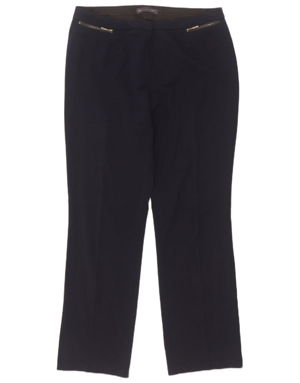 Pantaloni casual da donna Marks & Spencer UK 14 Large W34 L31 Blu navy