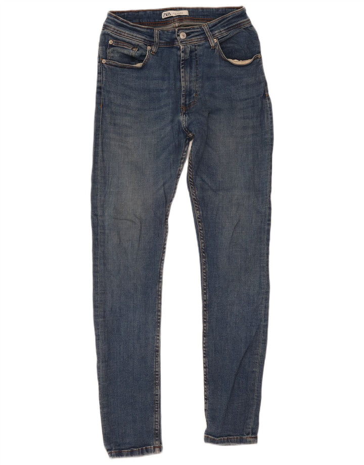 Jeans skinny da uomo Zara EU 40 medio W31 L32 blu