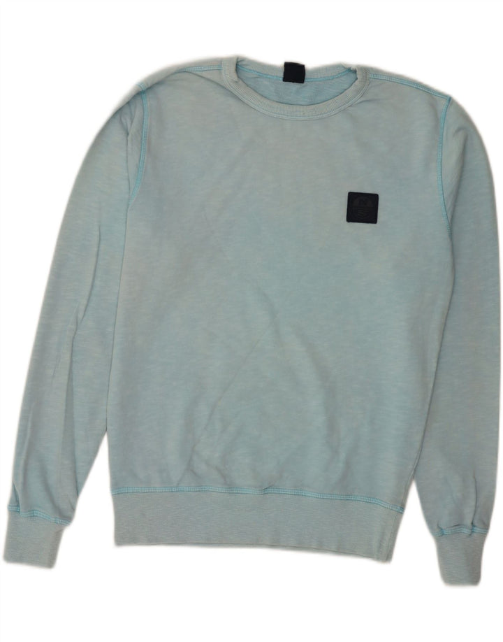 Felpa da uomo North Sails Maglione piccolo in cotone blu