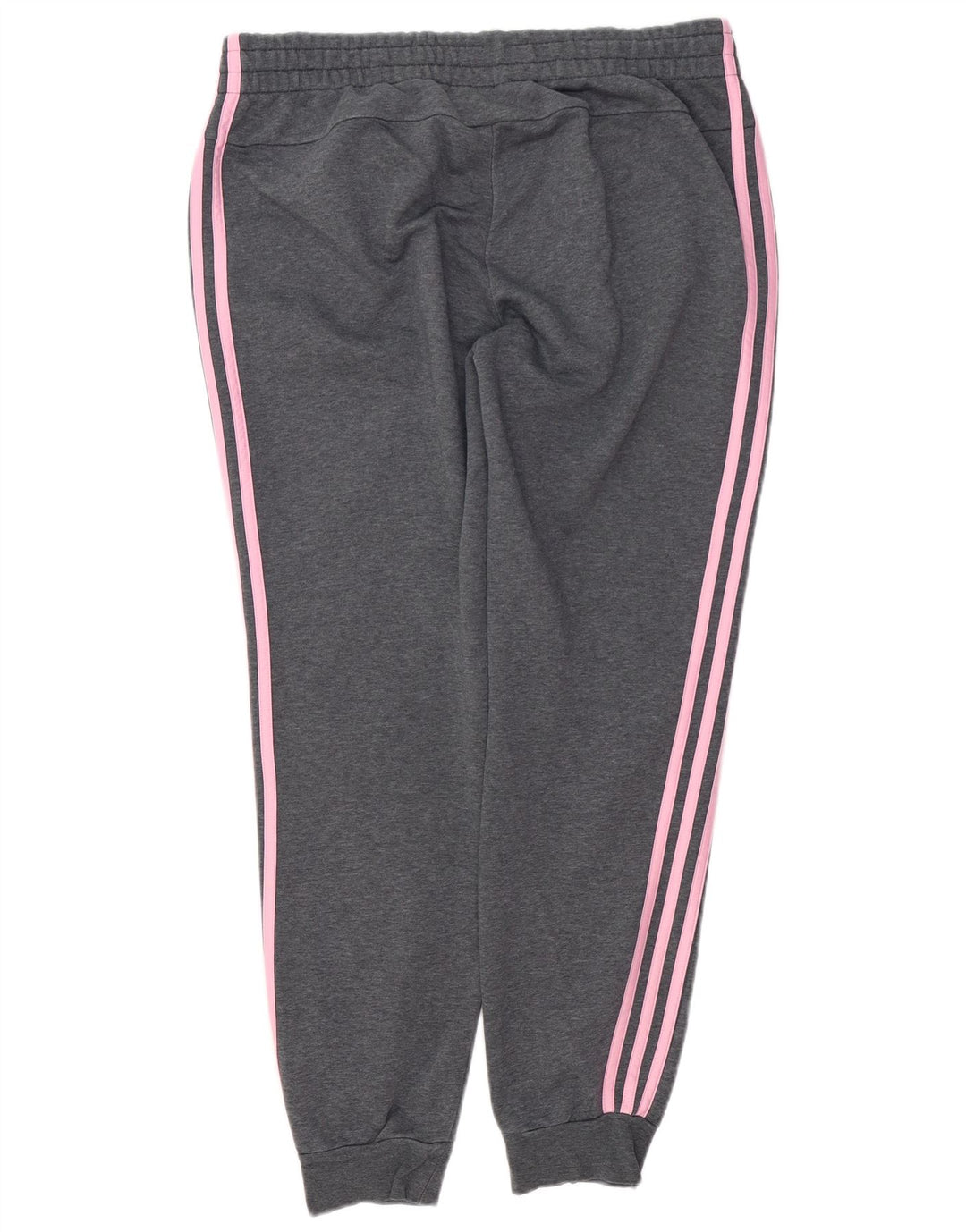 Pantaloni da tuta da donna ADIDAS Joggers UK 16/18 Large Grigio screziato