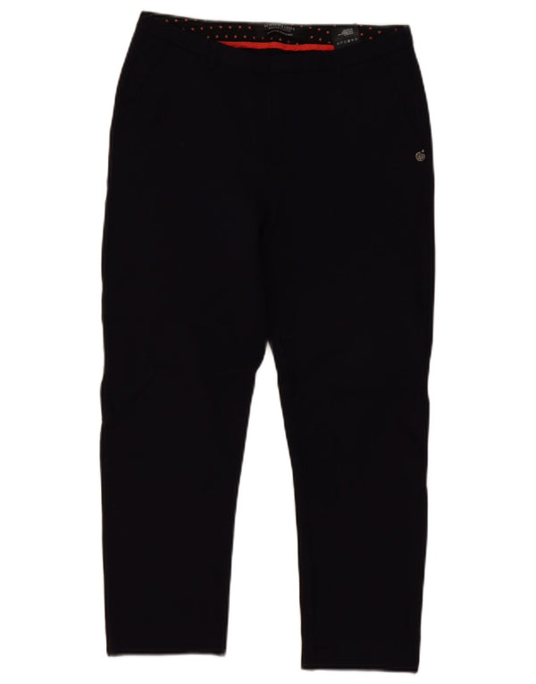 Pantaloni chino slim da donna Scotch & Soda XS W25 L23 viscosa blu navy