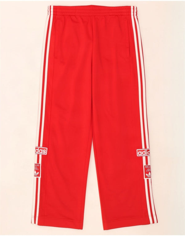 Pantaloni da tuta grafica da uomo Adidas Medium Red Poliestere