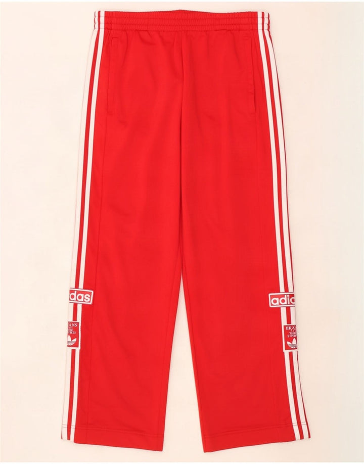 Pantaloni da tuta grafica da uomo Adidas Medium Red Poliestere