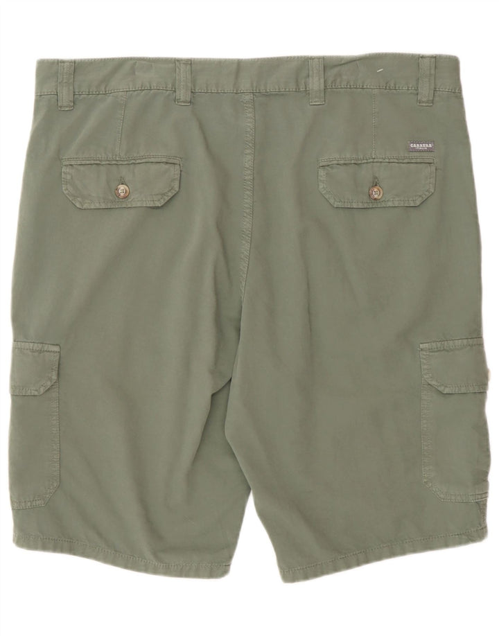 Pantaloncini cargo da uomo Carrera IT 52 XL W36 cotone verde