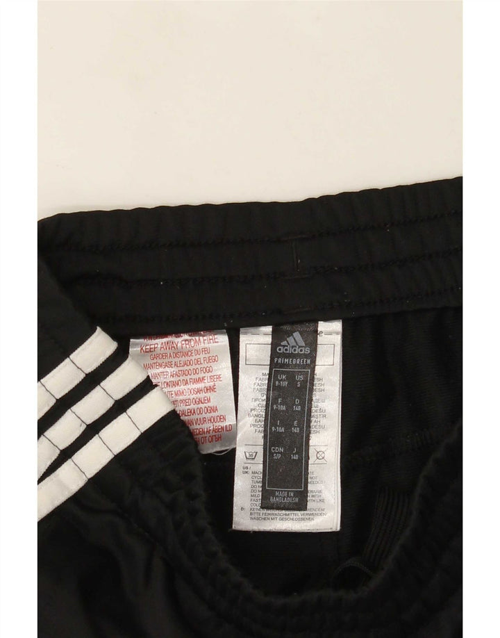 Pantaloni della tuta da ragazzo Adidas 9-10 anni in poliestere nero