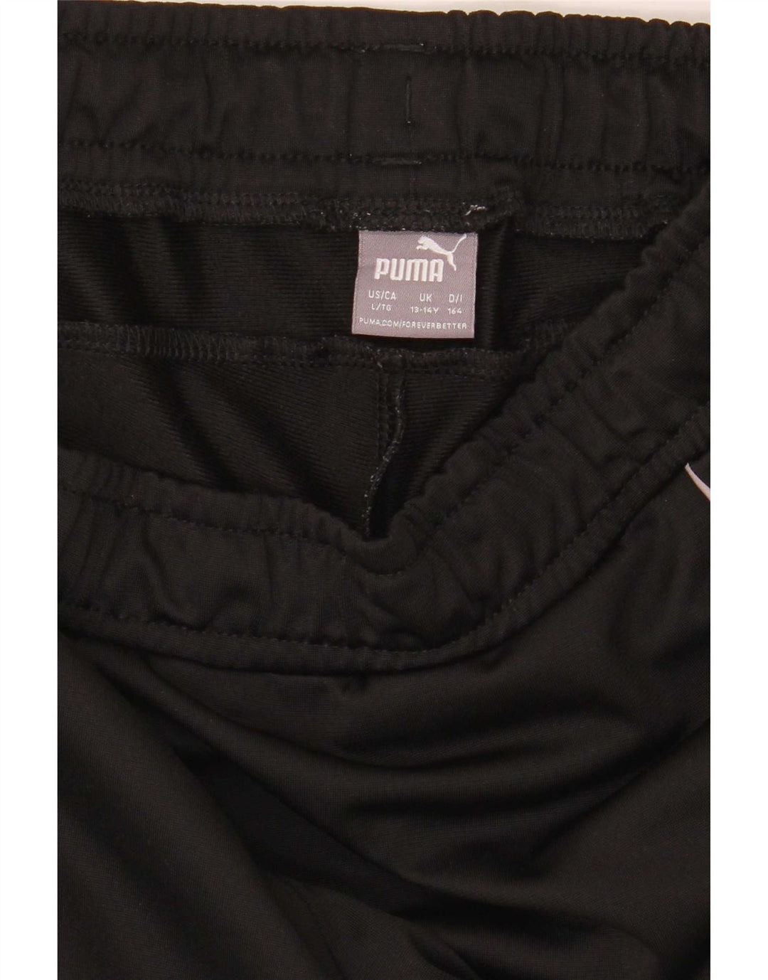 Pantaloni della tuta da ragazzo Puma 13-14 anni Neri