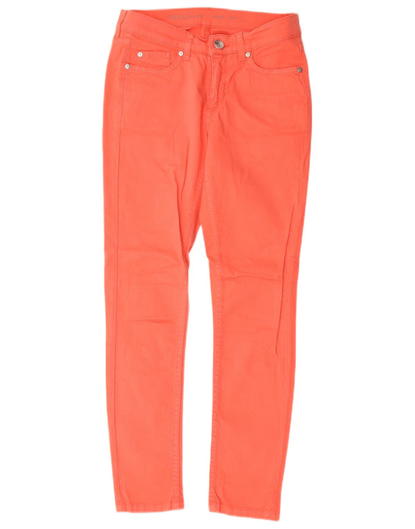 Jeans cropped da donna Oasis Cherry UK 8 piccoli W28 L28 cotone rosa