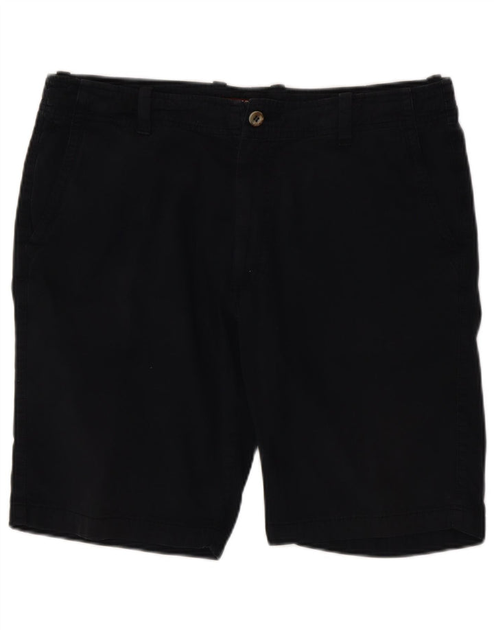 Pantaloncini chino da uomo Carrera W36 grandi in cotone nero