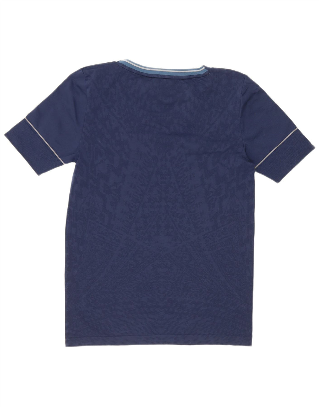 T-shirt Adidas da corsa da donna con motivo astratto UK 8/10 Small Blu navy