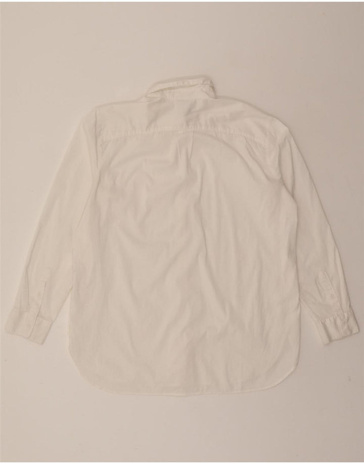 EDDIE BAUER Womens Shirt UK 16 Large White Cotton Vintage Eddie Bauer and Second-Hand Eddie Bauer from Messina Hembry 