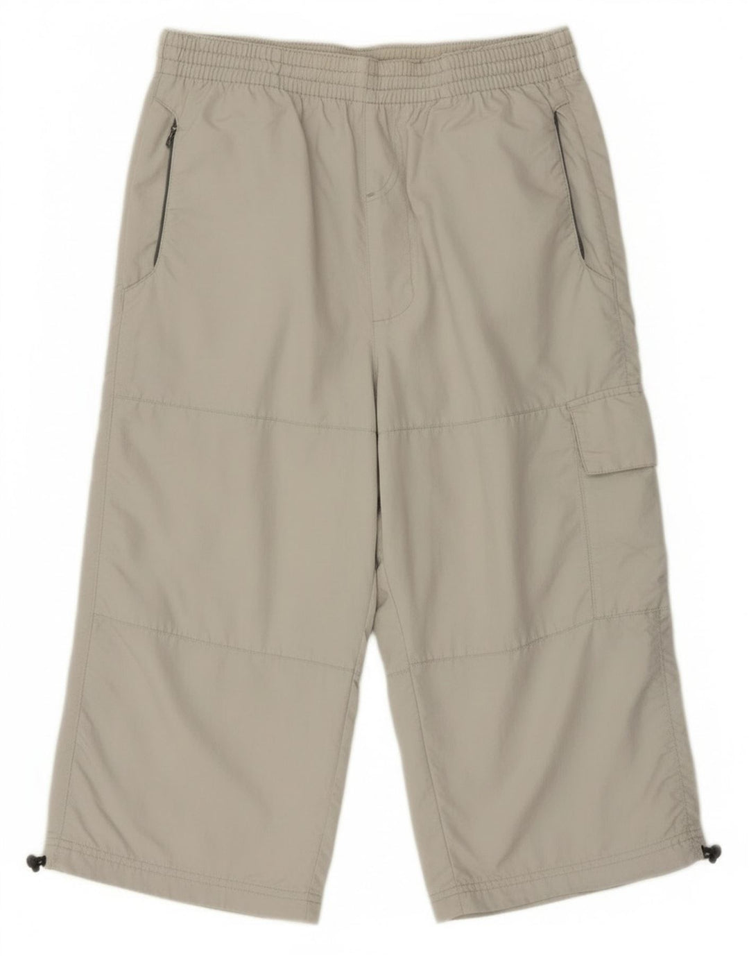 Pantaloncini sportivi Diadora Bermuda da uomo Large in poliammide bianco sporco