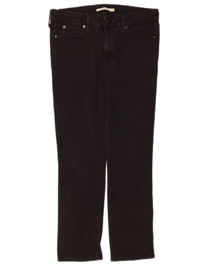Jeans Levi's 712 Slim da donna W29 L27 cotone nero