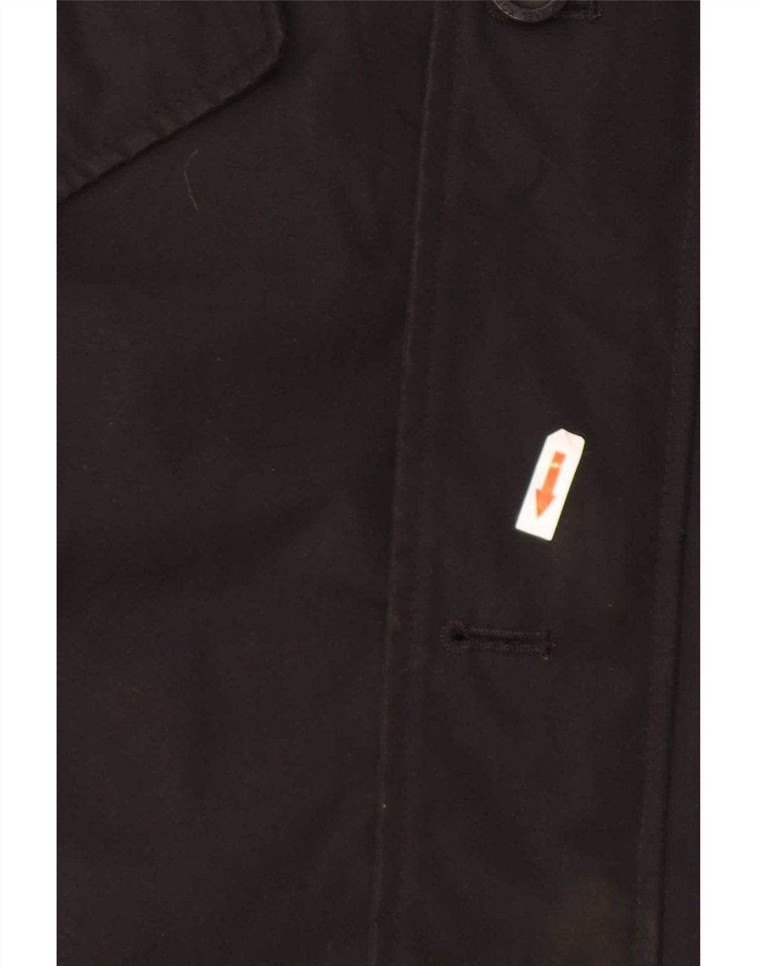 Cappotto giacca a vento con cappuccio da uomo Michael Kors UK 40 grande poliestere nero
