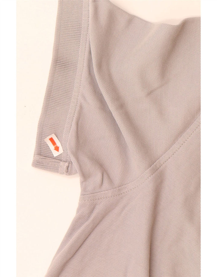 TOMMY HILFIGER Polo da uomo vestibilità regolare grande cotone grigio