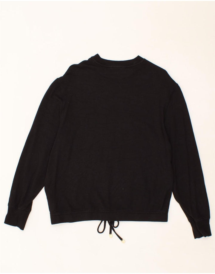 F&F Womens Sweatshirt Jumper US 10 Large Black Viscose Vintage F&F and Second-Hand F&F from Messina Hembry 