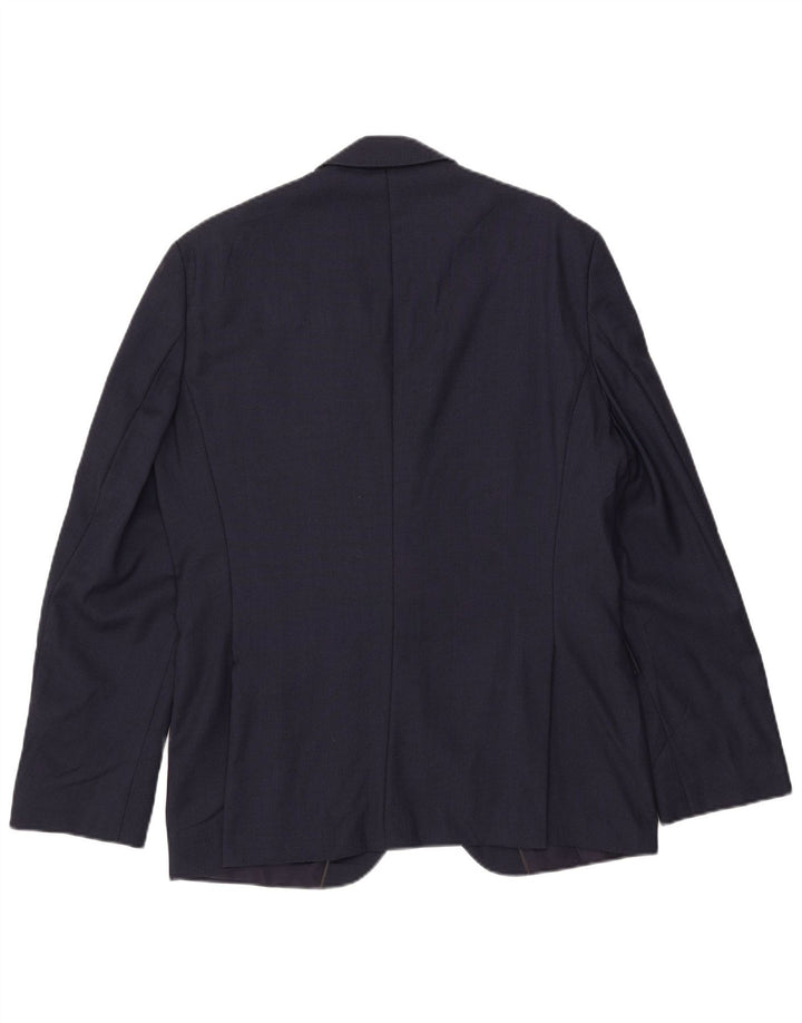 Giacca blazer da uomo a 2 bottoni HUGO BOSS IT 50 Large blu navy