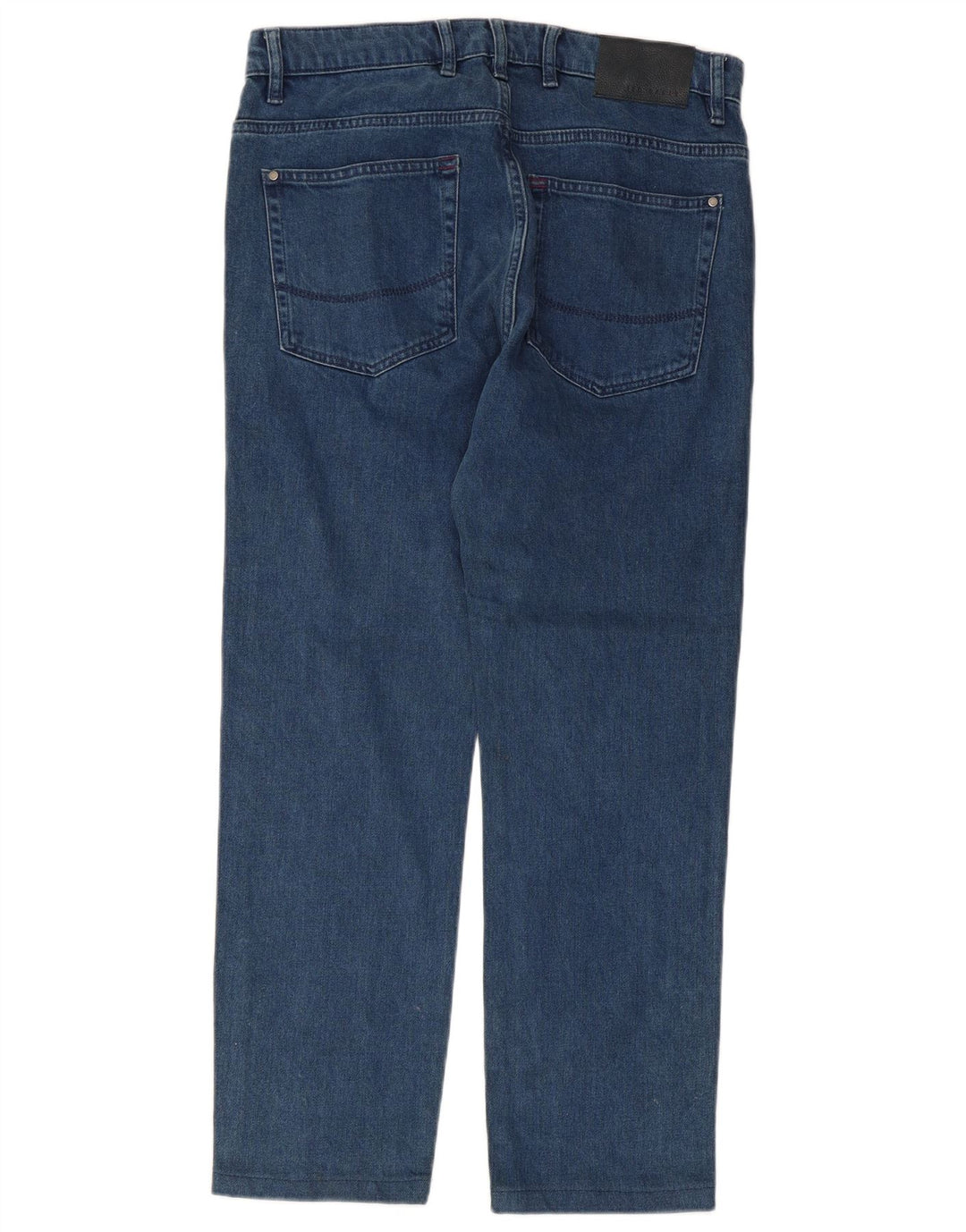 Jeans dritti da uomo Ted Baker W32 L27 Lyocell blu