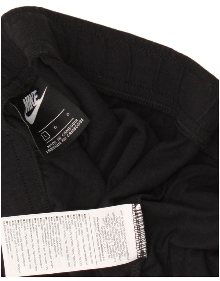 Pantaloncini sportivi Nike da uomo grandi in cotone nero