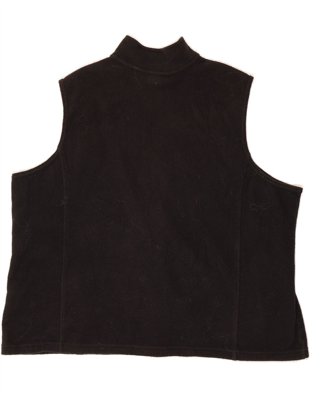 L.L.BEAN Womens Fleece Gilet UK 22 3XL Black Polyester Vintage L.L.Bean and Second-Hand L.L.Bean from Messina Hembry 