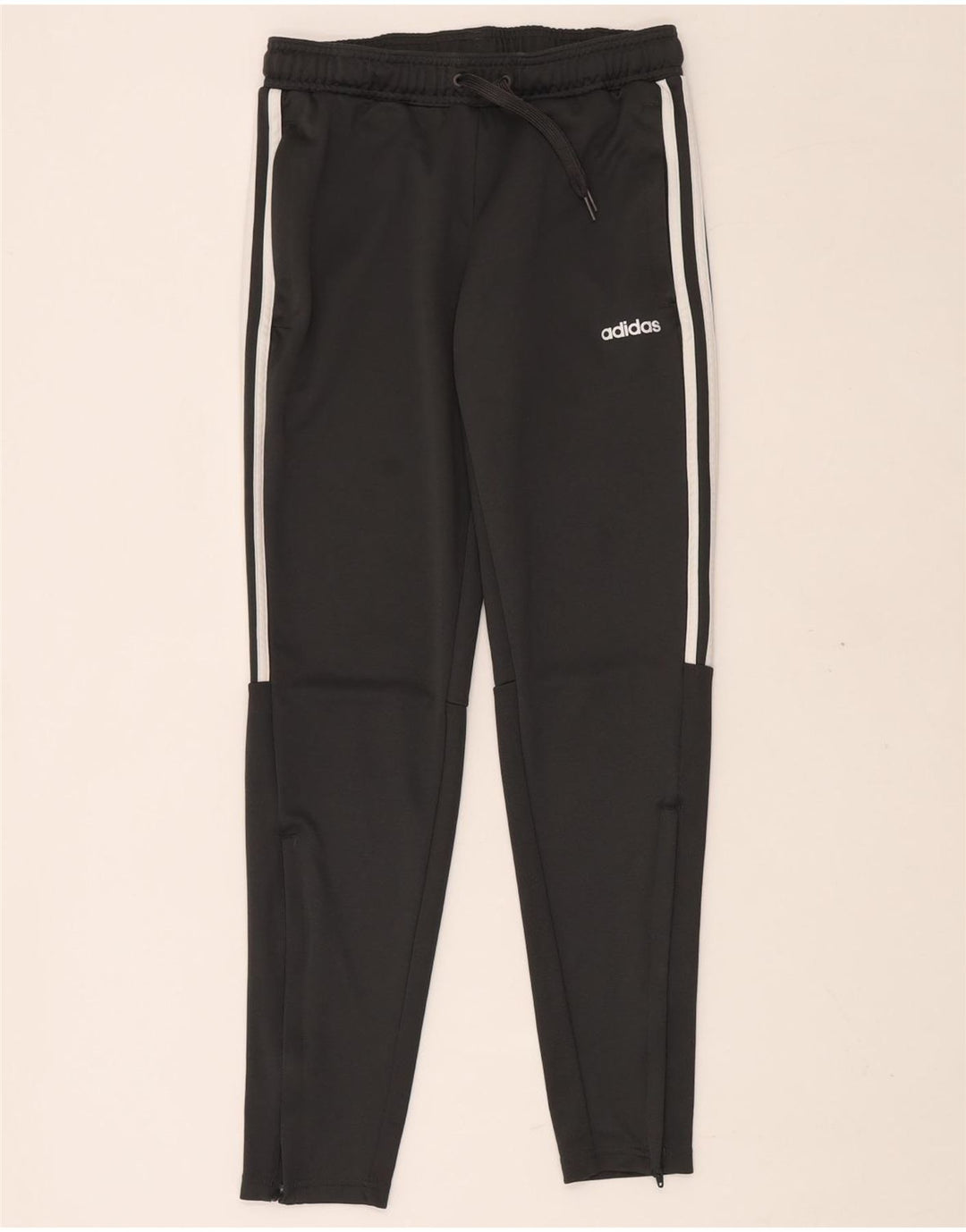 Pantaloni da tuta da donna ADIDAS UK 8/10 Small Grigio Poliestere