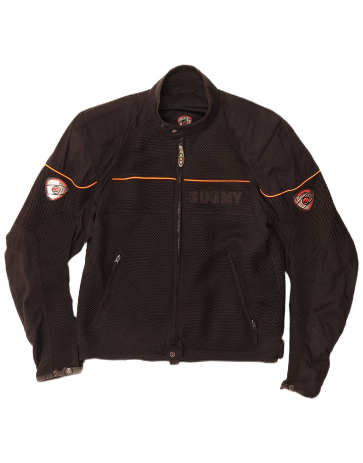 Giacca da corsa grafica da uomo Suomy IT 54 2XL nylon nero