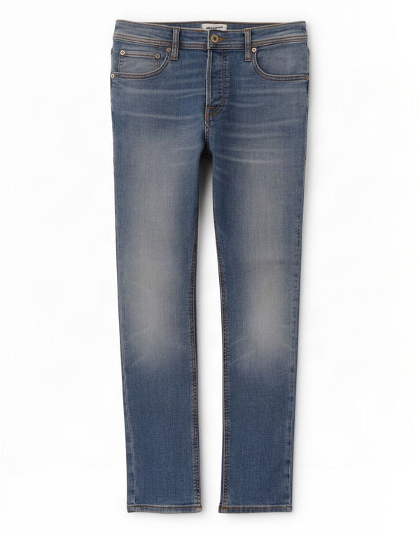 Jeans slim da uomo Jack & Jones W32 L30 cotone blu